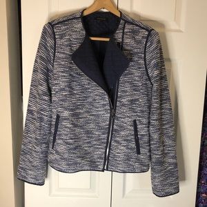 NWOT Ann Taylor tweed Moto jacket